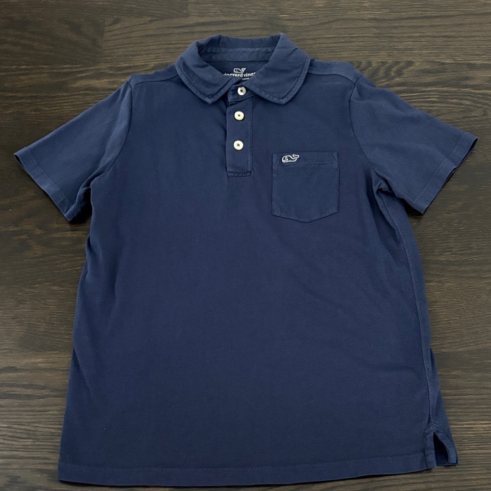 Vineyard Vines Boys Nordstrom Exclusive Navy Blue Polo Shirt